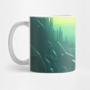 FUTURE CITY DRAWING #003 Mug